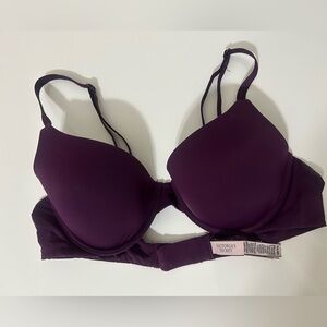 Victoria's Secret Deep Purple T-Shirt Bra